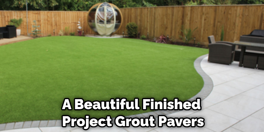 A Beautiful Finished Project Grout Pavers