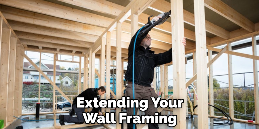 Extending Your Wall Framing