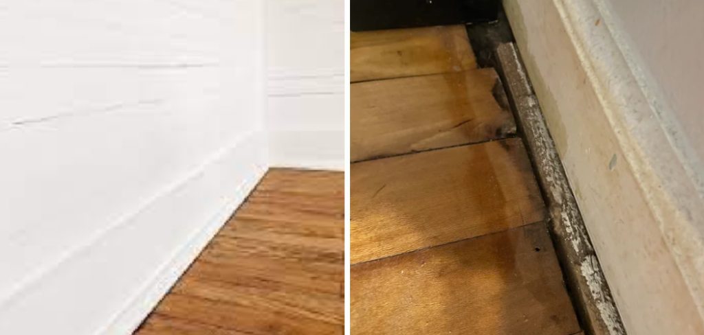 How to Fix Large Gap Between Wall and Floor