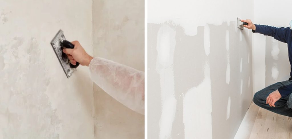 How to Grind up Drywall