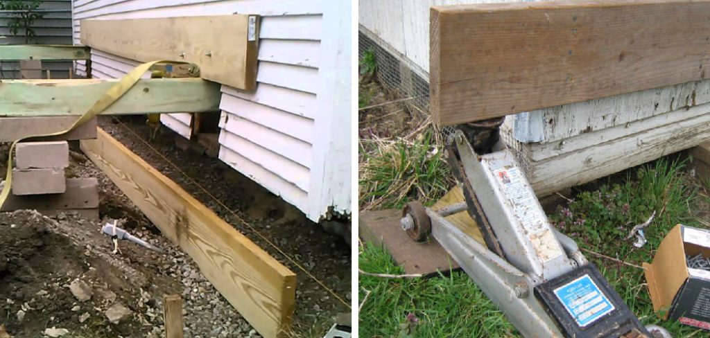 How to Jack Up a Garage to Replace Foundation