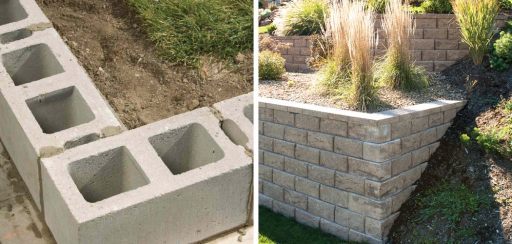 How to Make a Outside Corner With Retaining Wall Blocks