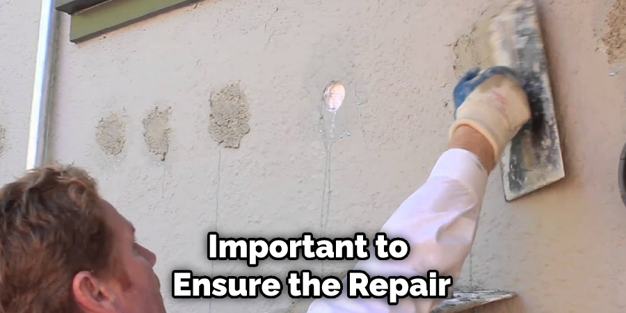 Important to Ensure the Repair