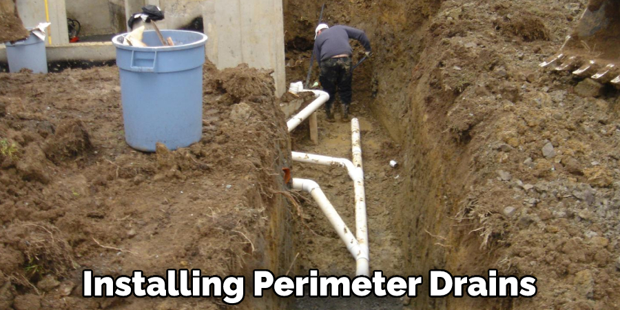 Installing Perimeter Drains