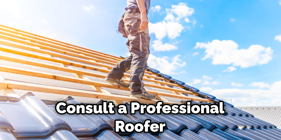 Consult a Professional Roofer