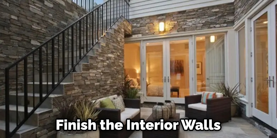 Finish the Interior Walls