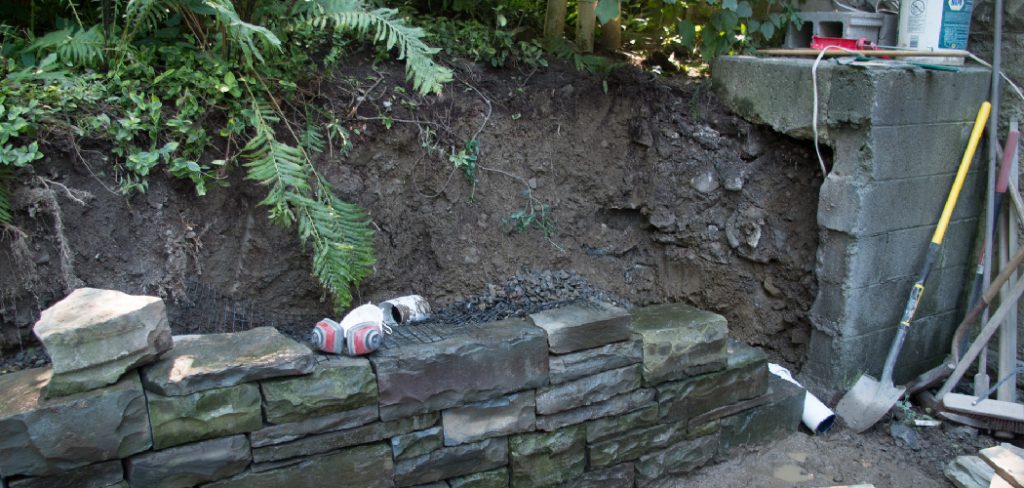 How to Finish the End of a Retaining Wall