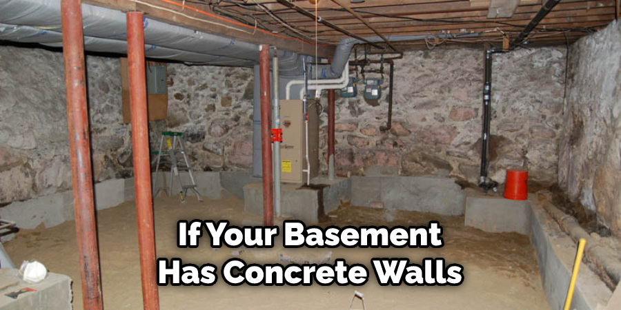 If Your Basement Has Concrete Walls