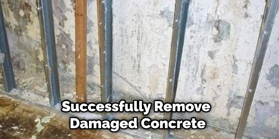 Successfully Remove Damaged Concrete