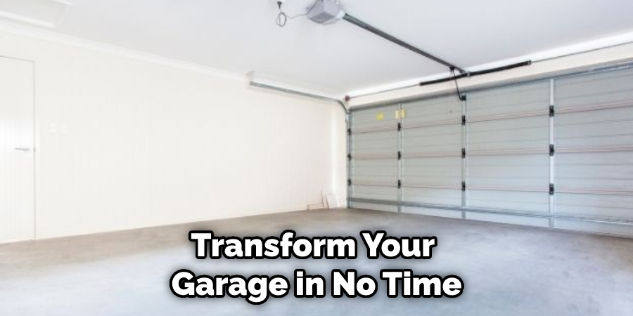 Transform Your Garage in No Time