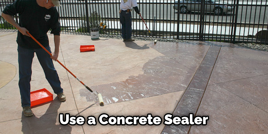 Use a Concrete Sealer