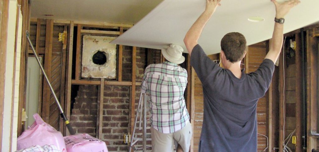 How to Install a Drywall Ceiling in the Basement