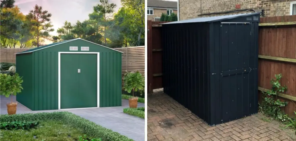 How to Build Metal Shed