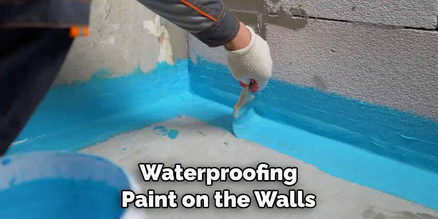 Waterproofing Paint on the Walls