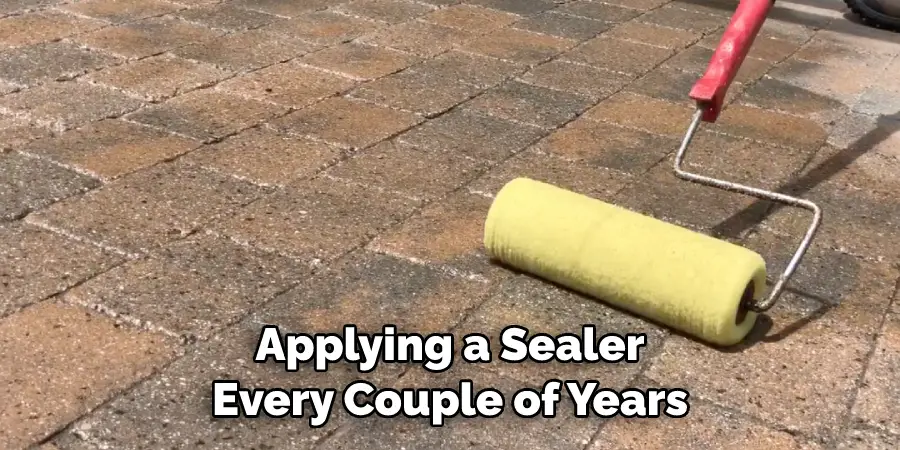 Applying a Sealer Every Couple of Years