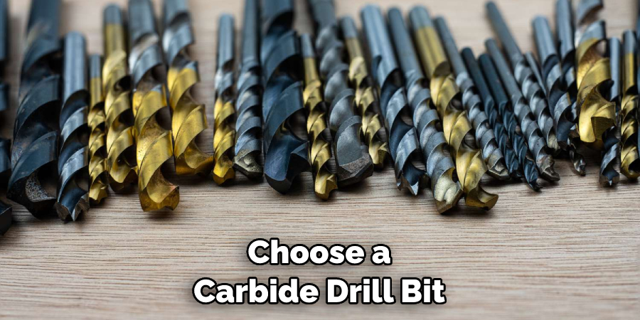 Choose a Carbide Drill Bit