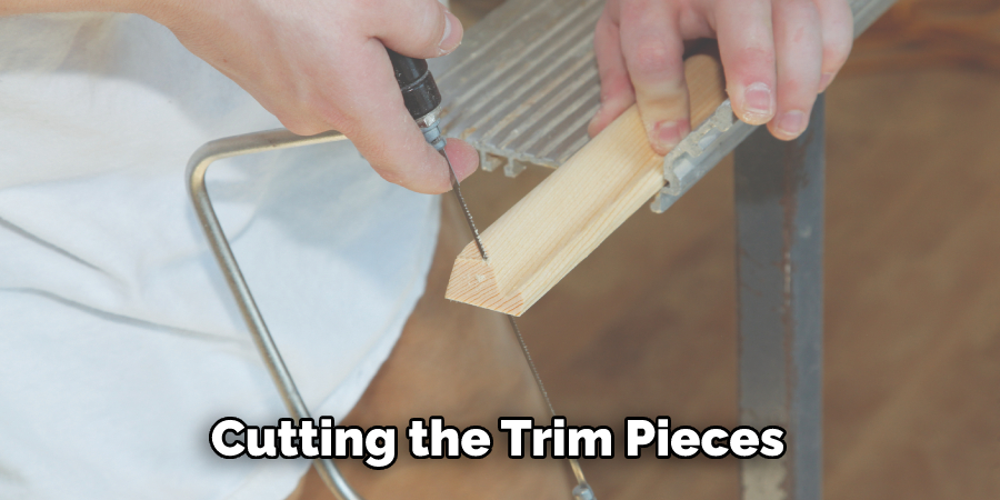 Cutting the Trim Pieces