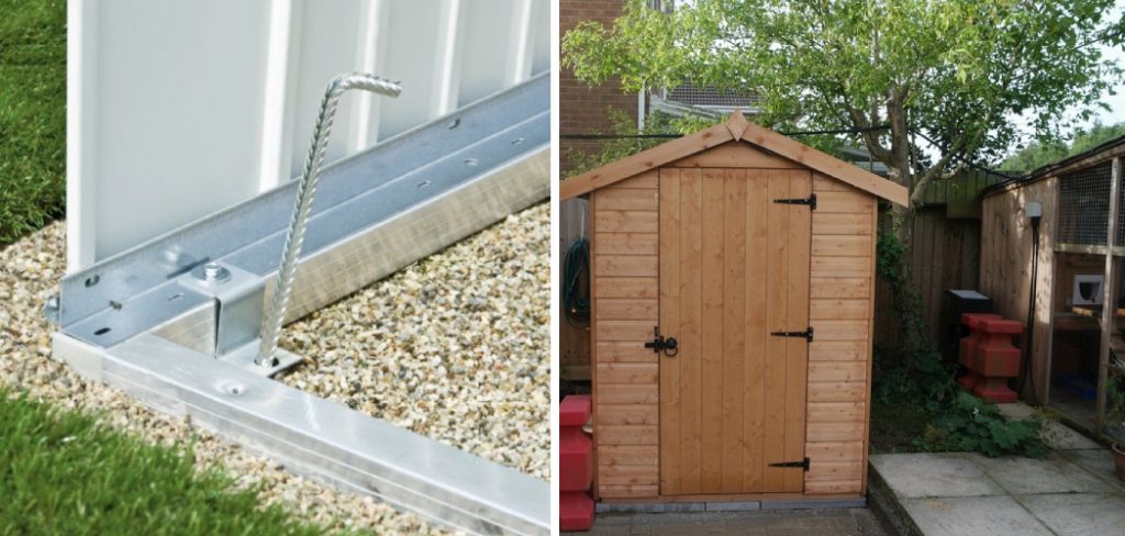 How to Anchor a Shed to Pavers