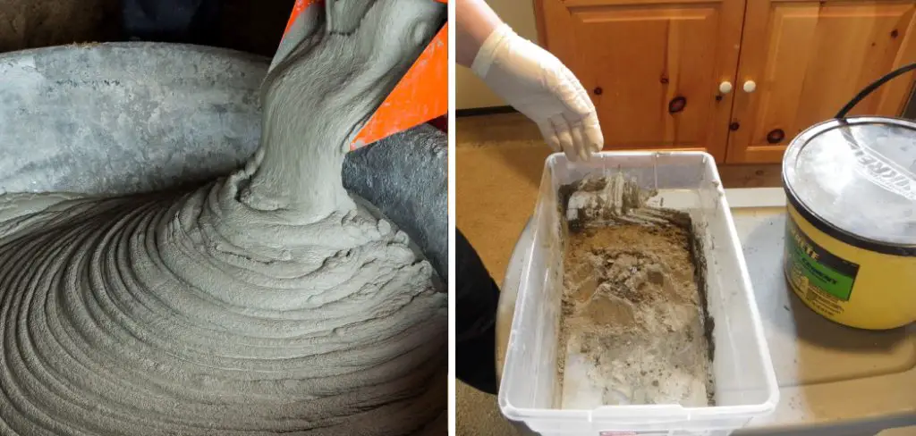 How to Mix Hydraulic Cement