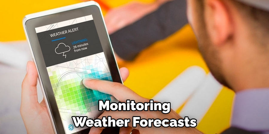 Monitoring Weather Forecasts