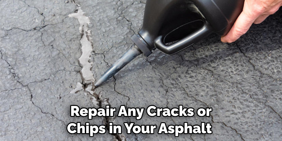 Repair Any Cracks or Chips in Your Asphalt 