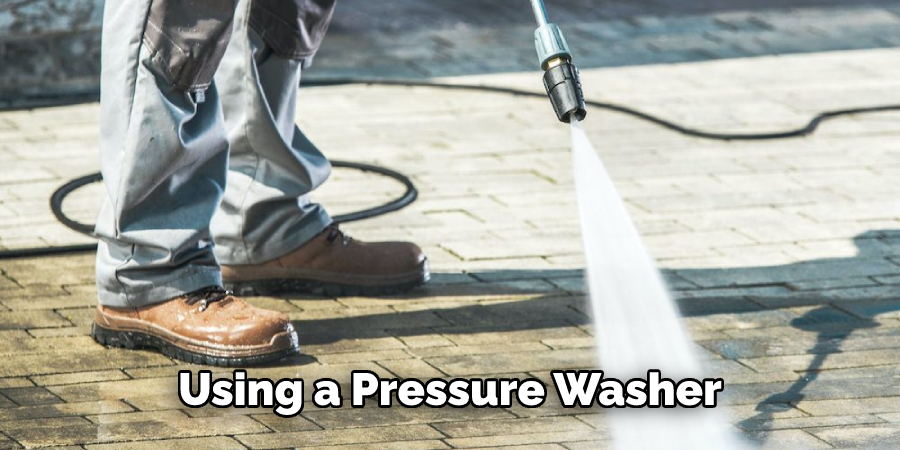 Using a Pressure Washer