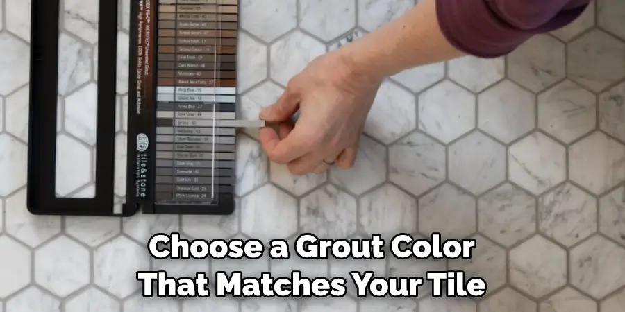 Choose a Grout Color That Matches Your Tile