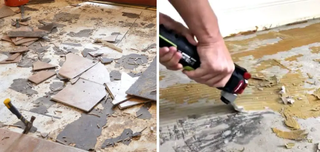 How to Remove Floor Tile Adhesive