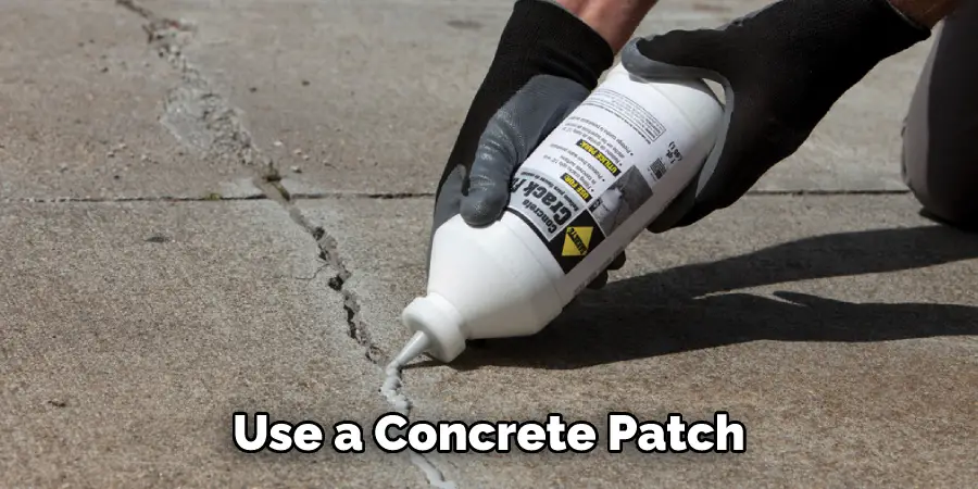 Use a Concrete Patch