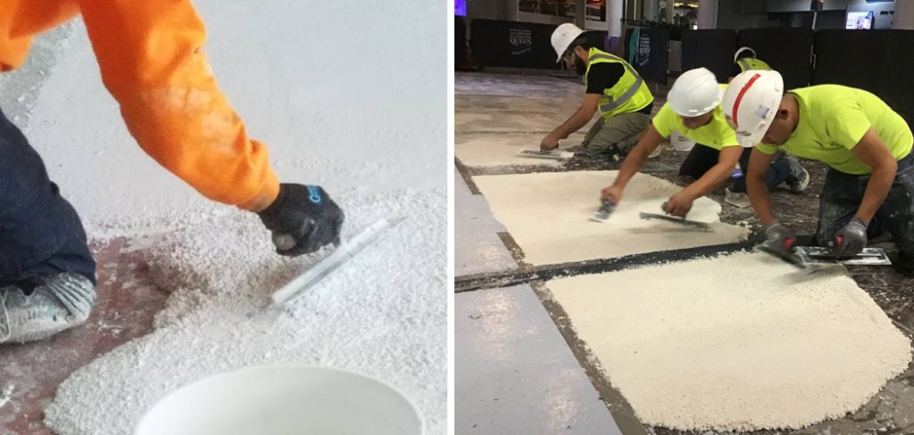 How to Pour Terrazzo Floor