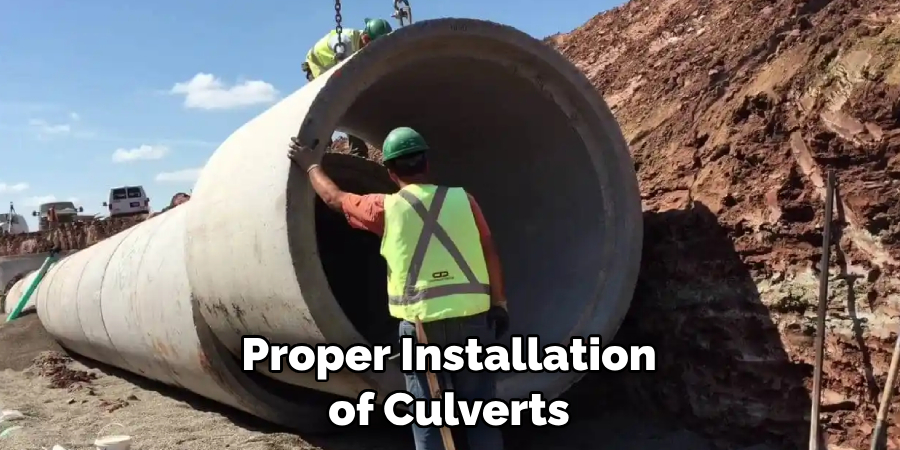 Proper Installation of Culverts