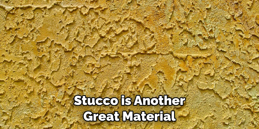 Stucco is Another Great Material