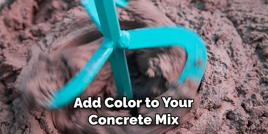  Add Color to Your Concrete Mix