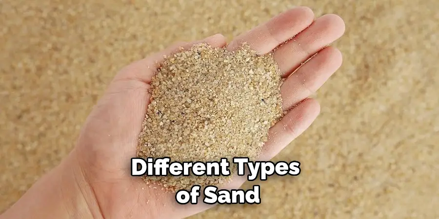 Different Types of Sand