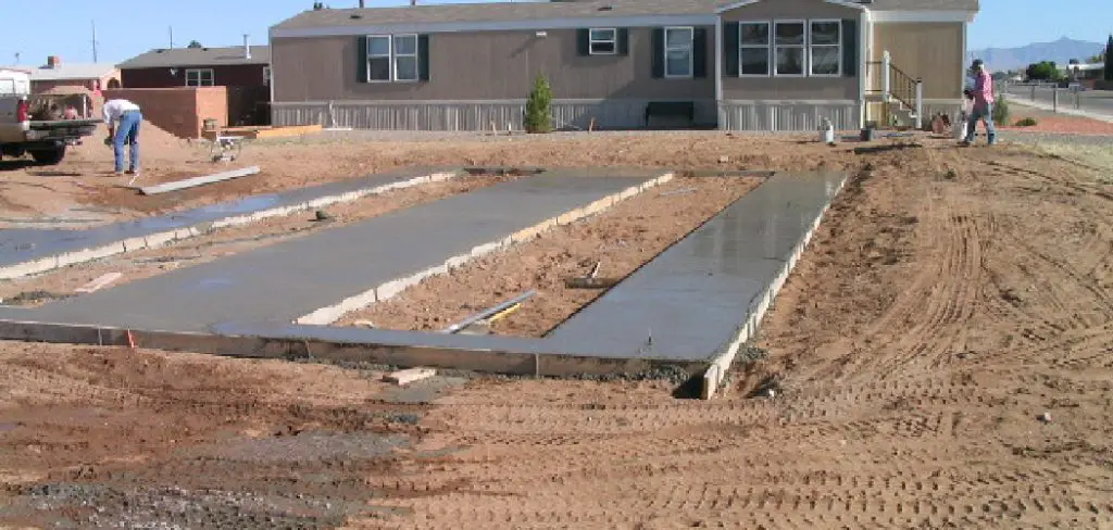 How to Build a Foundation for a Mobile Home