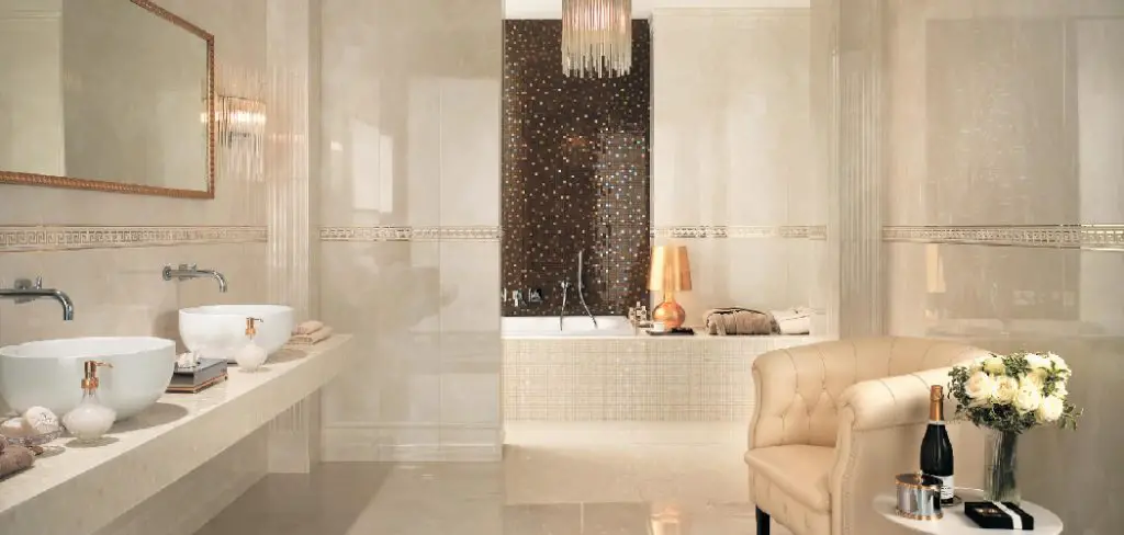 How to Update a Bathroom With Beige Tile