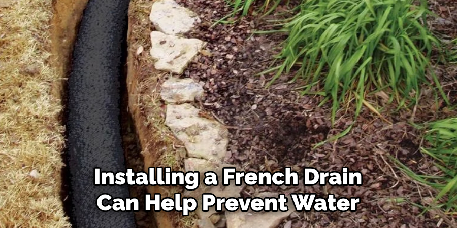 Installing a French Drain Can Help Prevent Water