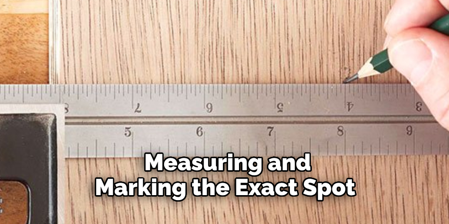 Measuring and Marking the Exact Spot 