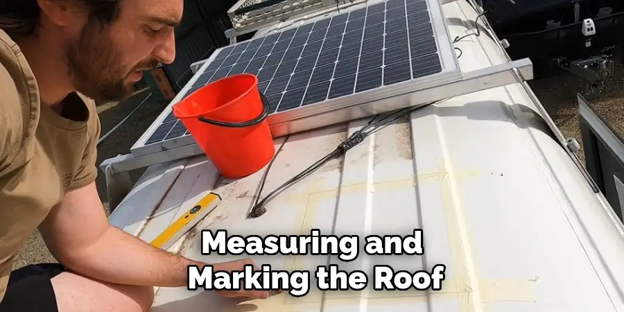 Measuring and Marking the Roof