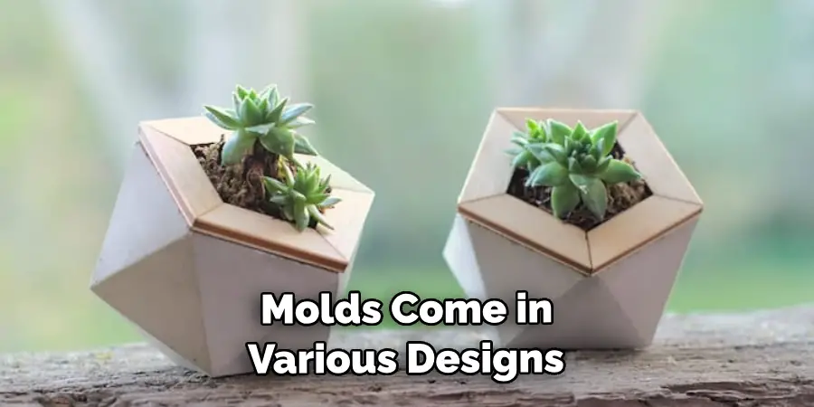  Molds Come in Various Designs