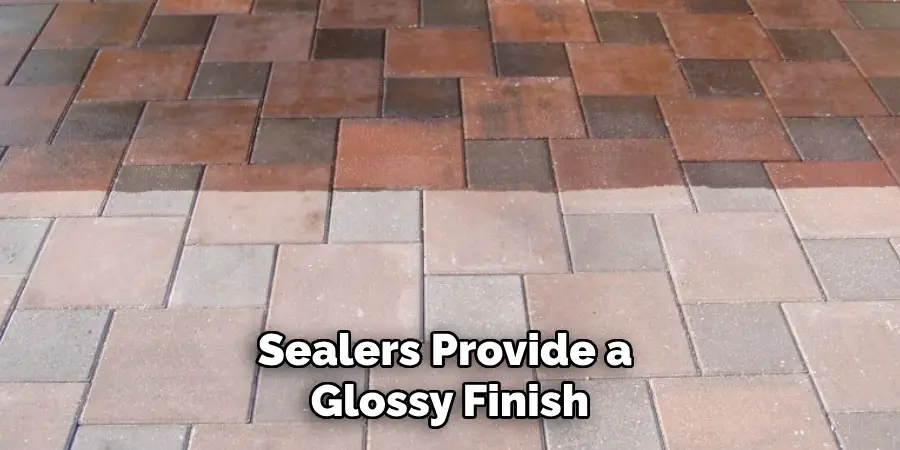 Sealers Provide a Glossy Finish