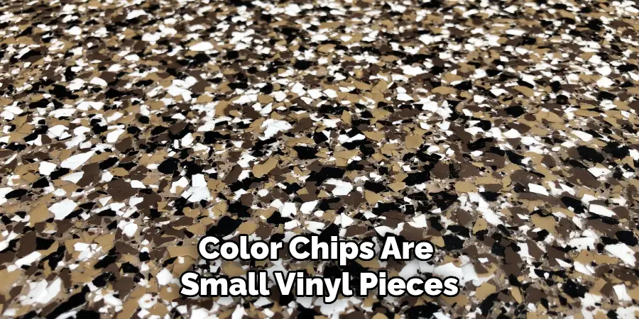 Color Chips Are Small Vinyl Pieces