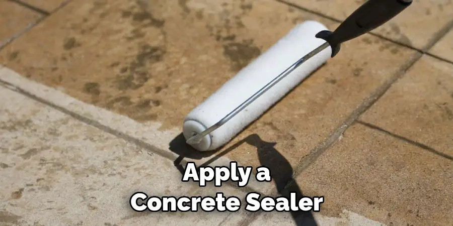 Apply a Concrete Sealer