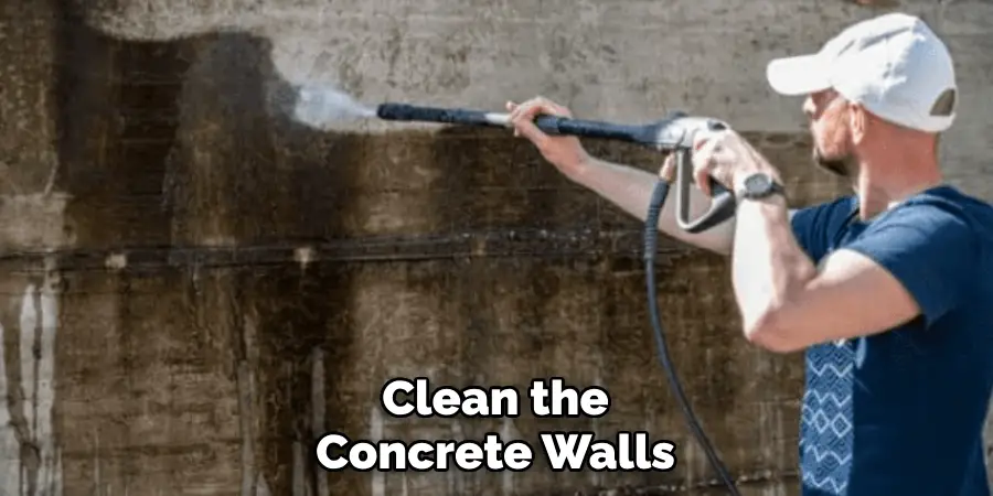 Clean the Concrete Walls