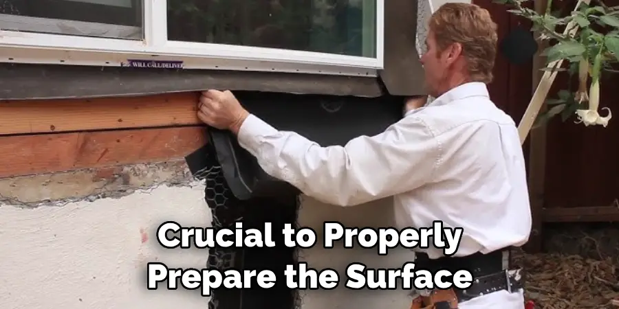 Crucial to Properly Prepare the Surface