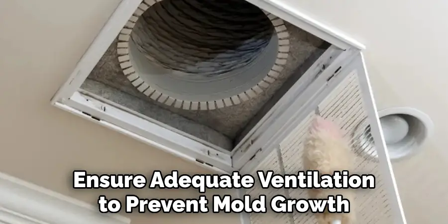 Ensure Adequate Ventilation to Prevent Mold Growth