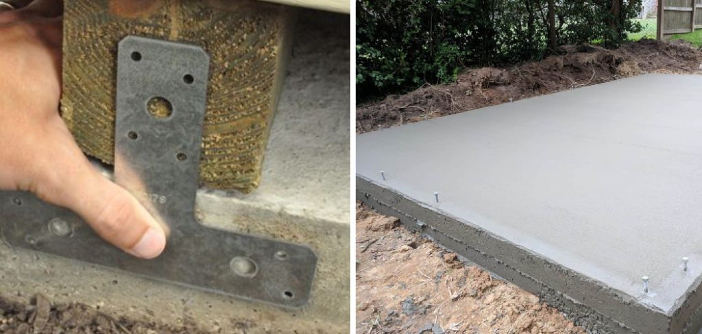 How to Bolt Shed to Concrete Slab