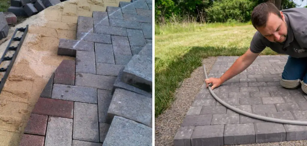 How to Cut Curved Pavers