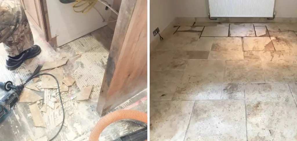 How to Remove Travertine Tile