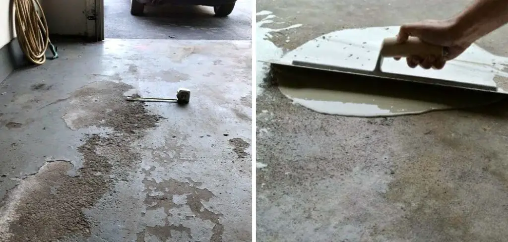 How to Repair Pitted Concrete Garage Floor